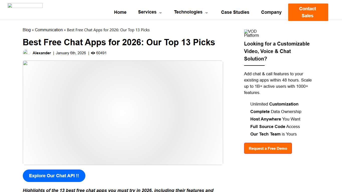 Top 13 Best Free Chat Apps For Mobile & Web [2026]