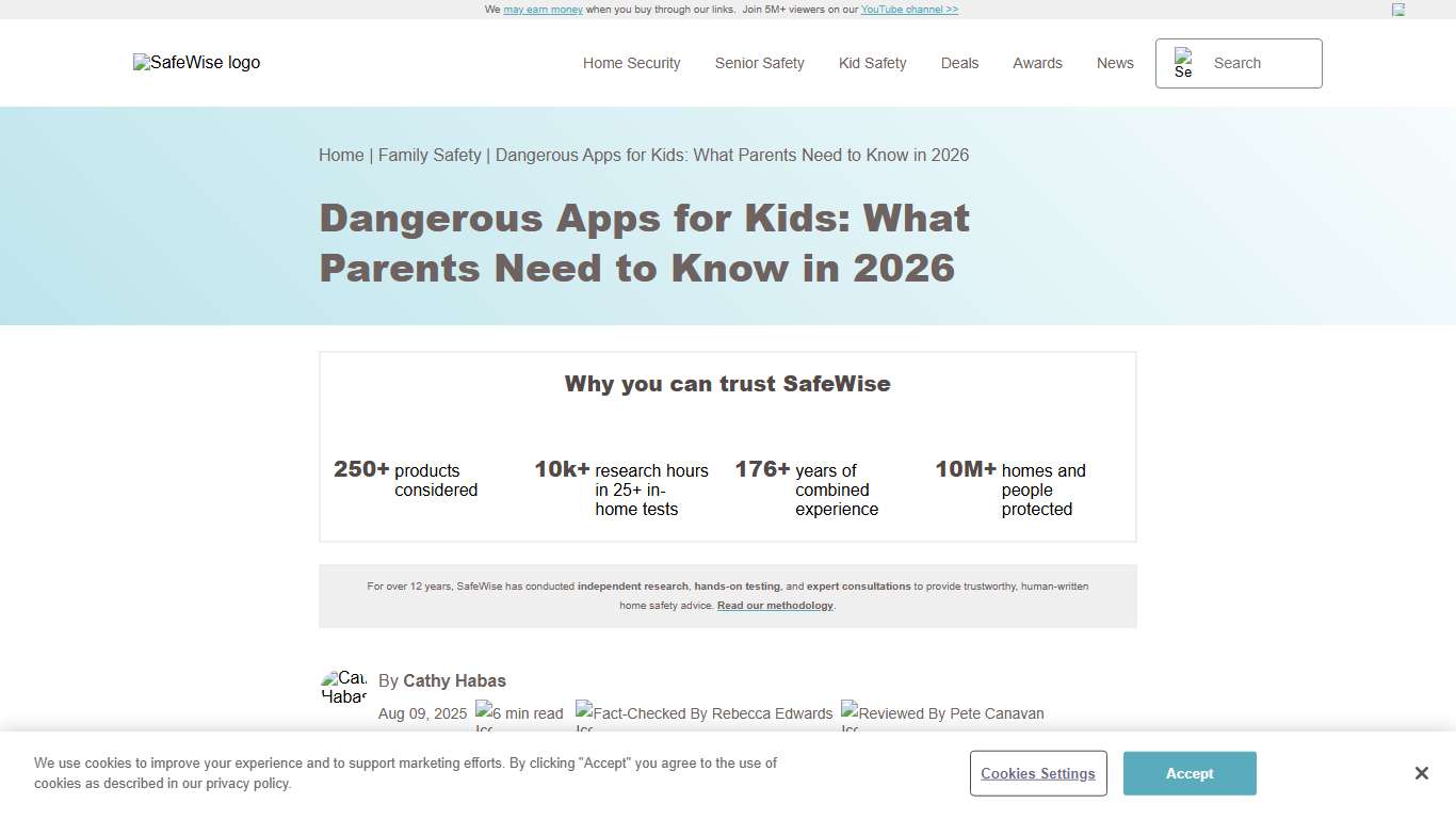 Dangerous Apps for Kids: What Parents Need to Know in 2026 | SafeWise